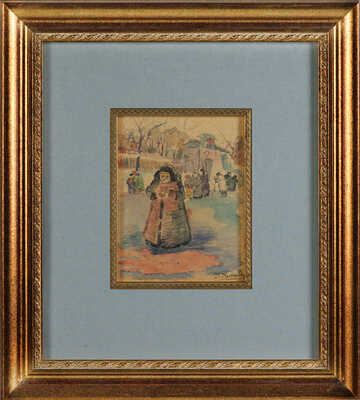 Костанди Кириак Константинович. Эскиз к картине «Страстной четверг»